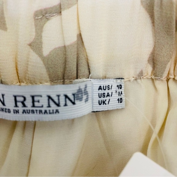 Anthropologie Mon Renn High Tide Wide Leg Pants Size M - Picture 8 of 10